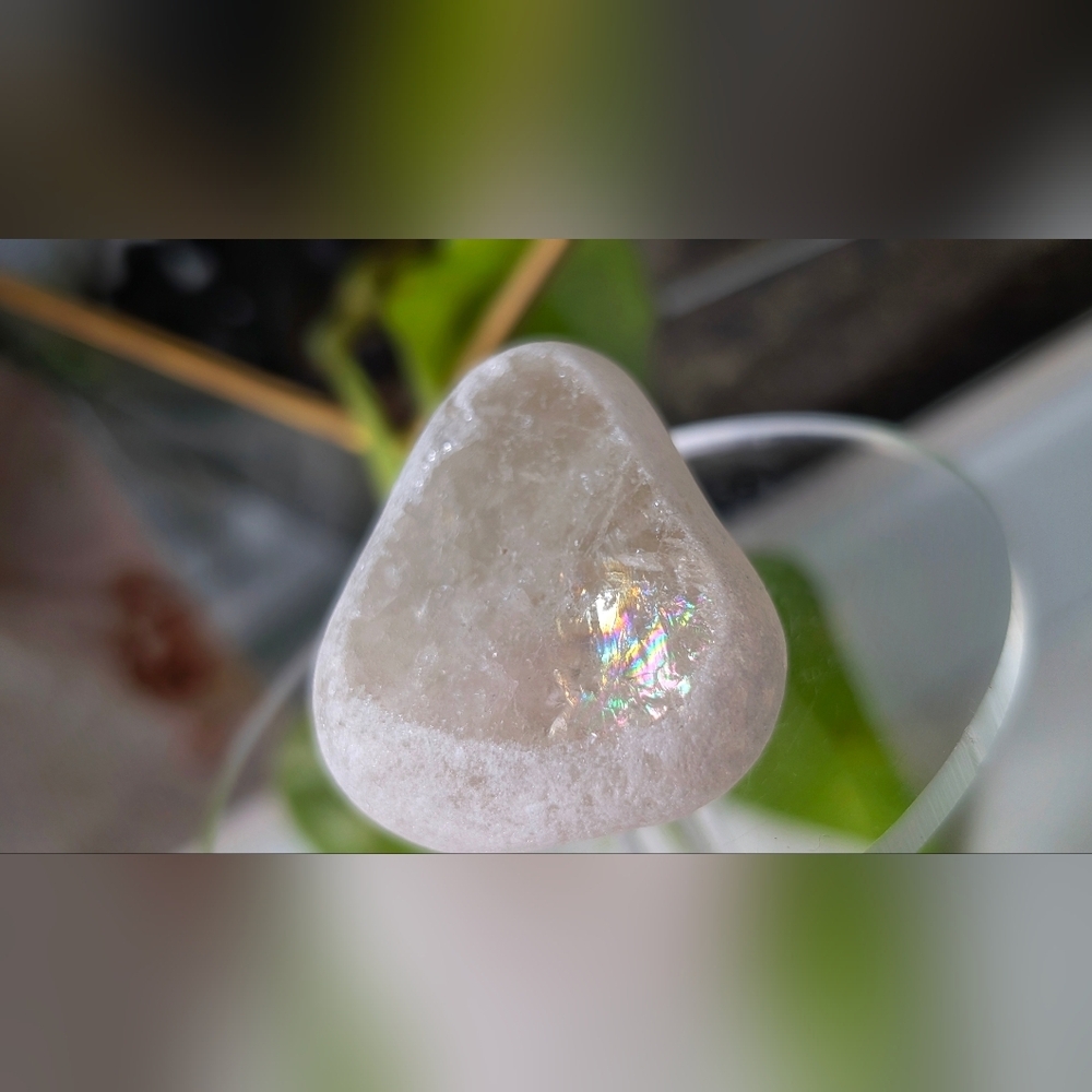 Clear Quartz Crystal Dragon Egg (Seer Stone)